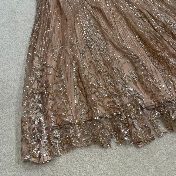 SOLD⭐️New Years / Christmas / Holiday Sequin Dress / Gown - Picture 5 of 15